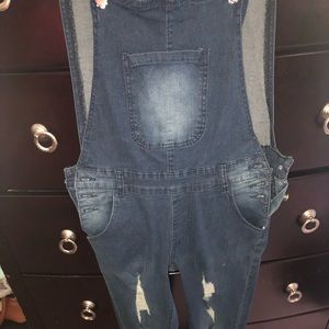 Overall jeans
